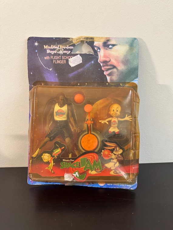 マイケル・ジョーダン   SPACE  JAM   1996  2点セット 新品 Michael Jordan 1996 Triple Play Space Jam Action Figure Pack by