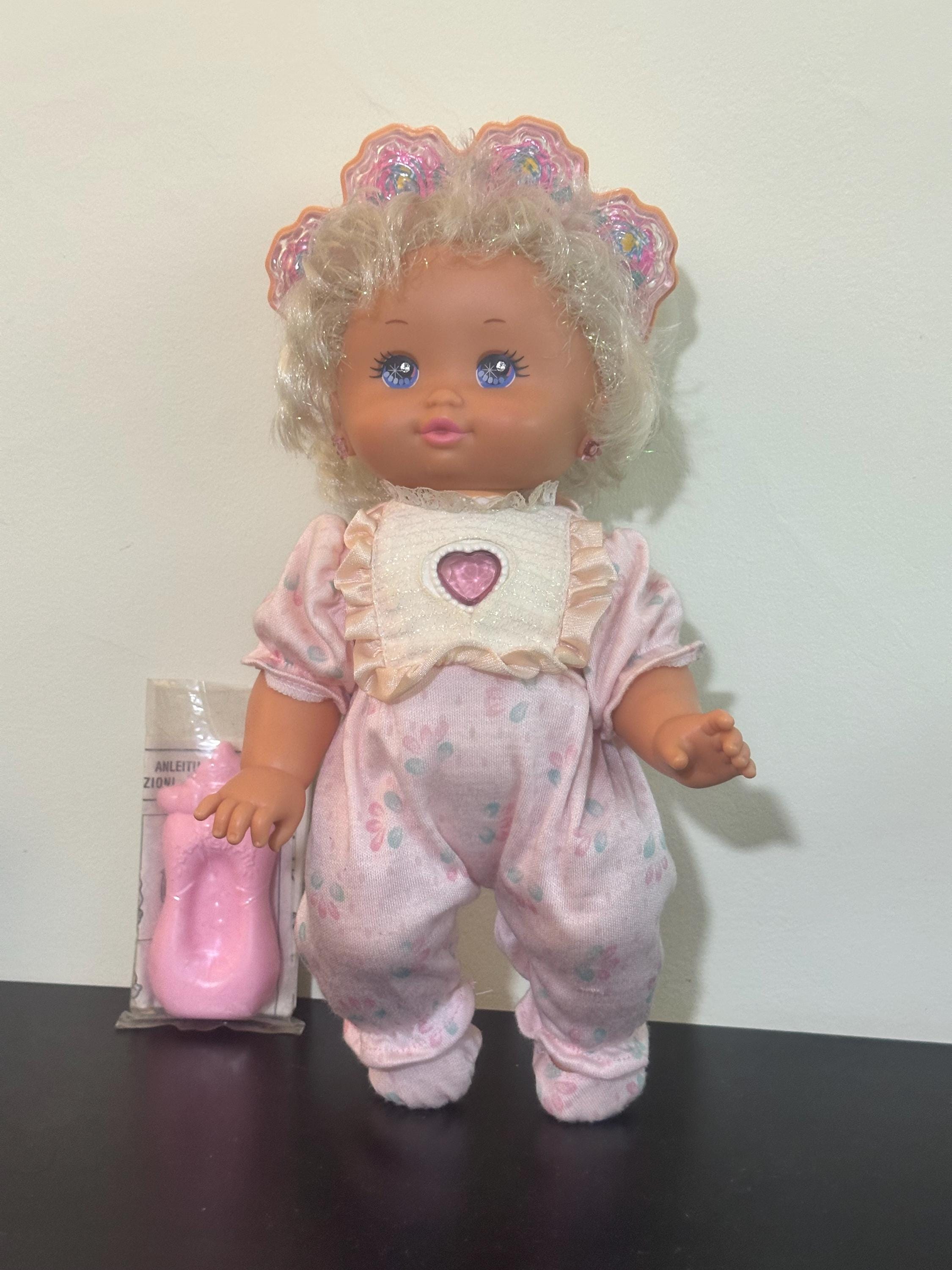 ✨Poupée✨ Vintage 1989/1990 Poupée lumineuse Mattel Baby Sparkles (Ligne PJ