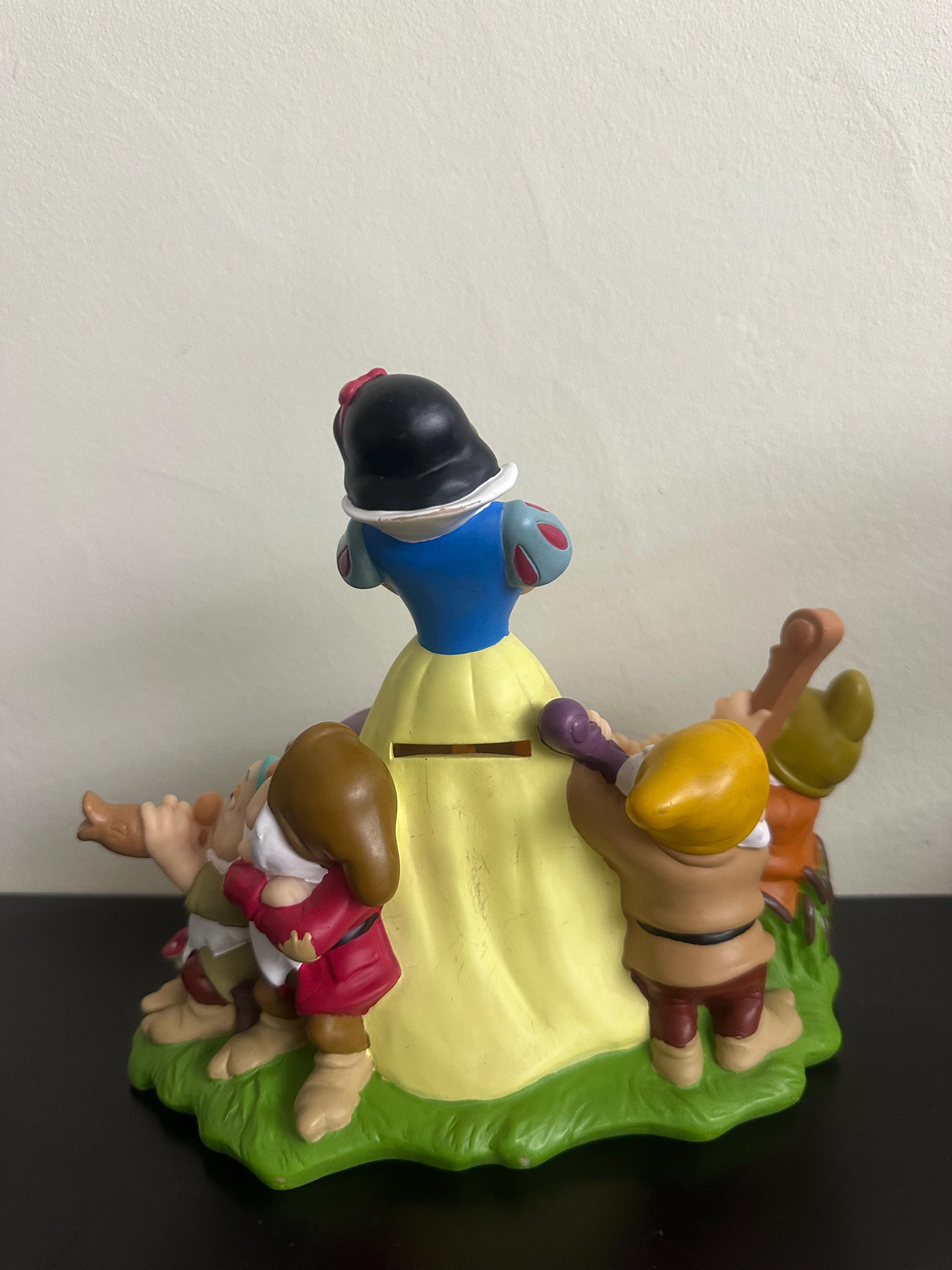 ヴィンテージ ディズニー ブリーランド 白雪姫 貯金箱 – カバー欠品