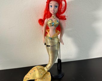 ビンテージ ミスシンギングマーメイド マテル ドール マーメイド リル・ミス・マーメイド 1980年代 カラーチェンジドール