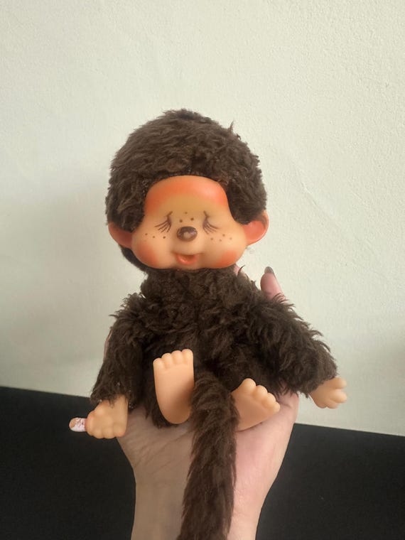Vintage 1974 Monchhichi Doll – Japanese Sekiguchi Toy - Etsy UK