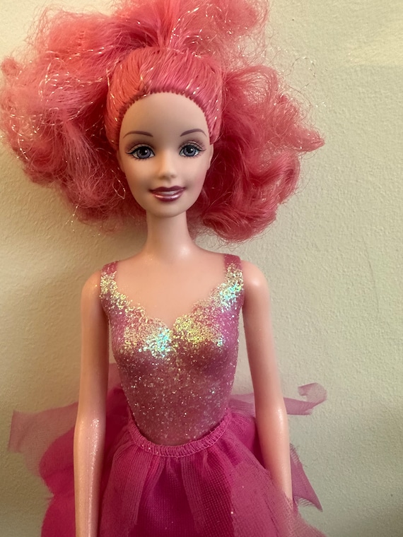 barbie doll in pink dress Barbie The Look Hot Pink Dress Caucasian Doll
