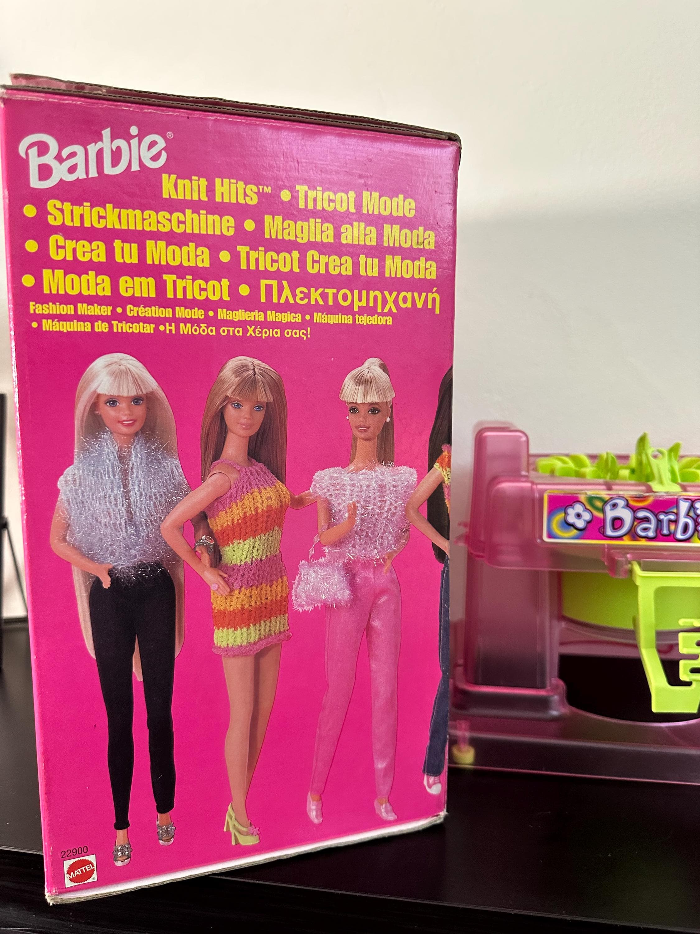 1988 ヴィンテージ マテル バービー ニット マジック編み機 箱入り