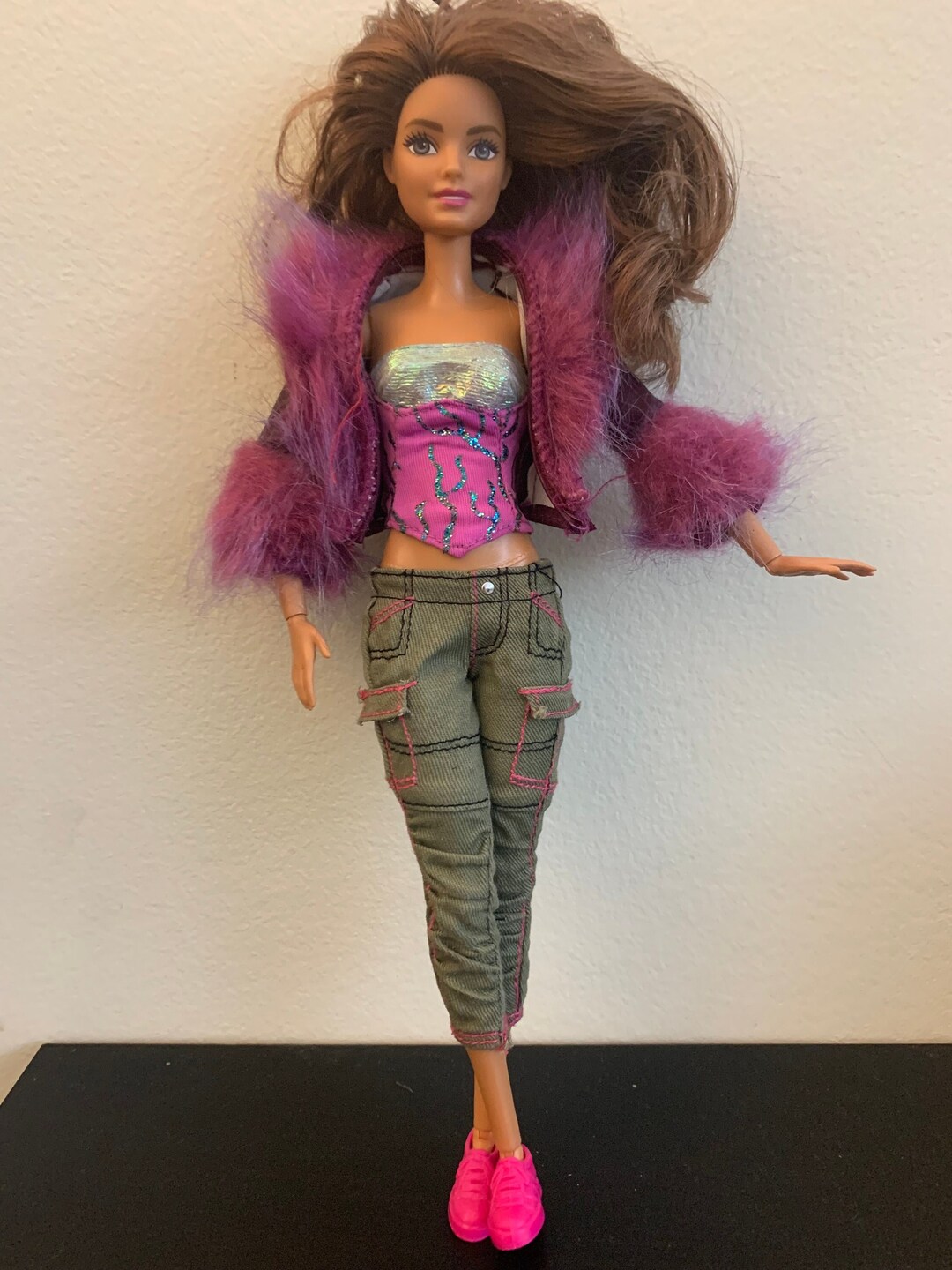 Barbie MTM made to Move Doll Unlimited Articulation, Hair, and Chic Redressed