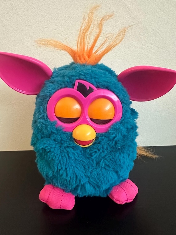 Doudou peluche dragon bleu SUKI