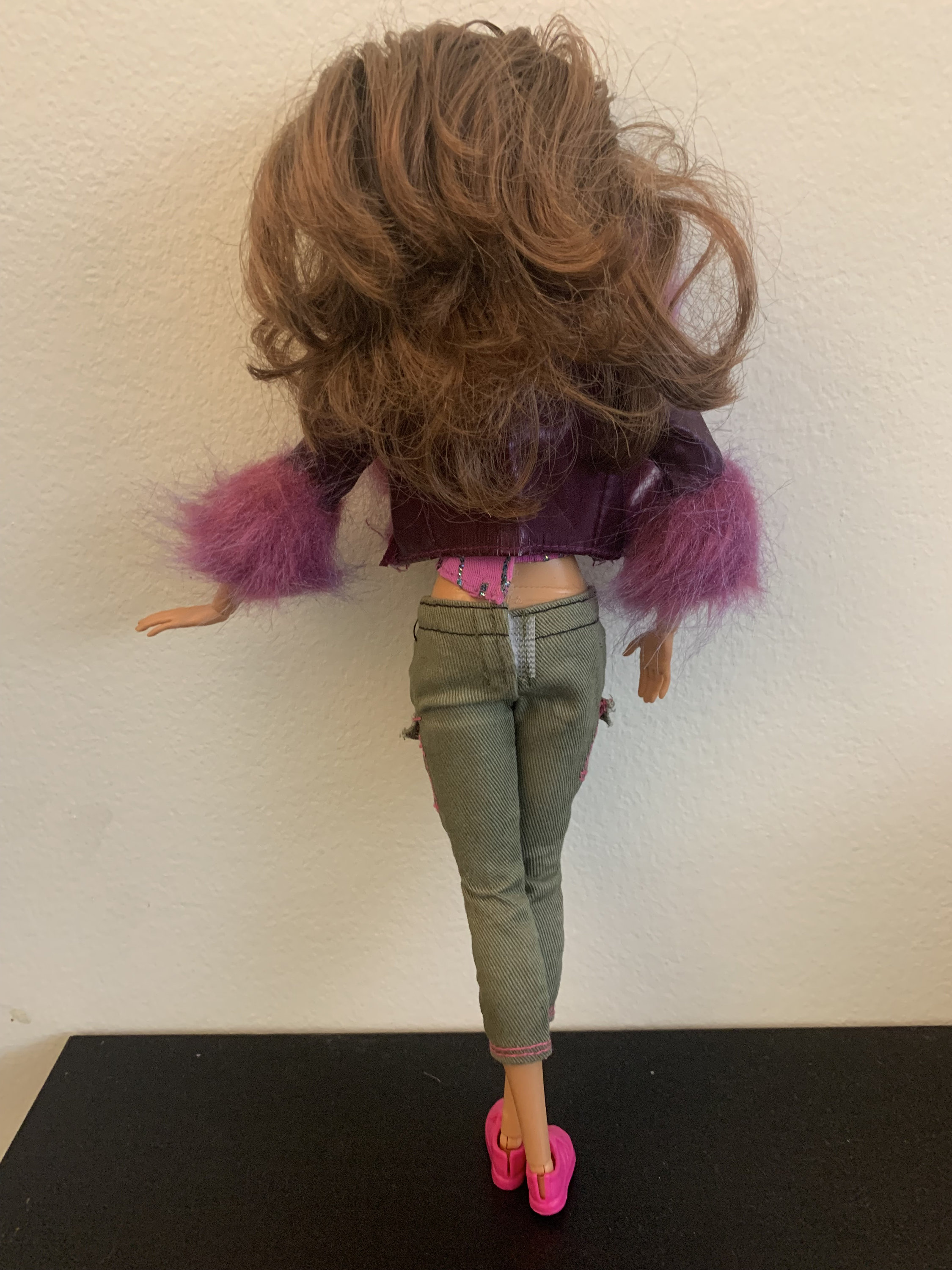 Barbie MTM made to Move Doll Unlimited Articulation, Hair, and Chic Redressed