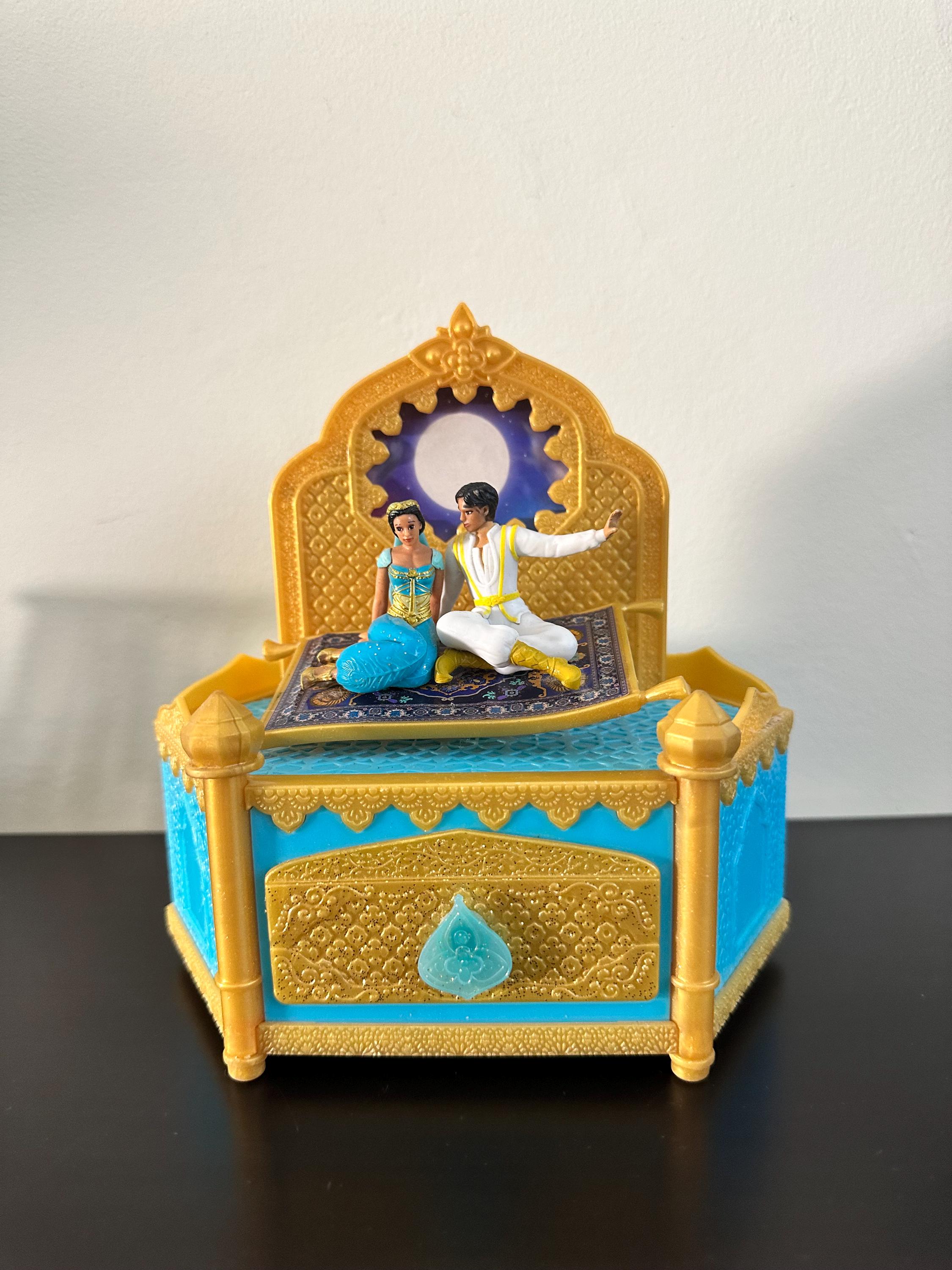 ディズニー アラジン＆ジャスミン ミュージカル ジュエリーボックス