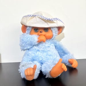 Blue eyes monchhichi - Etsy.de