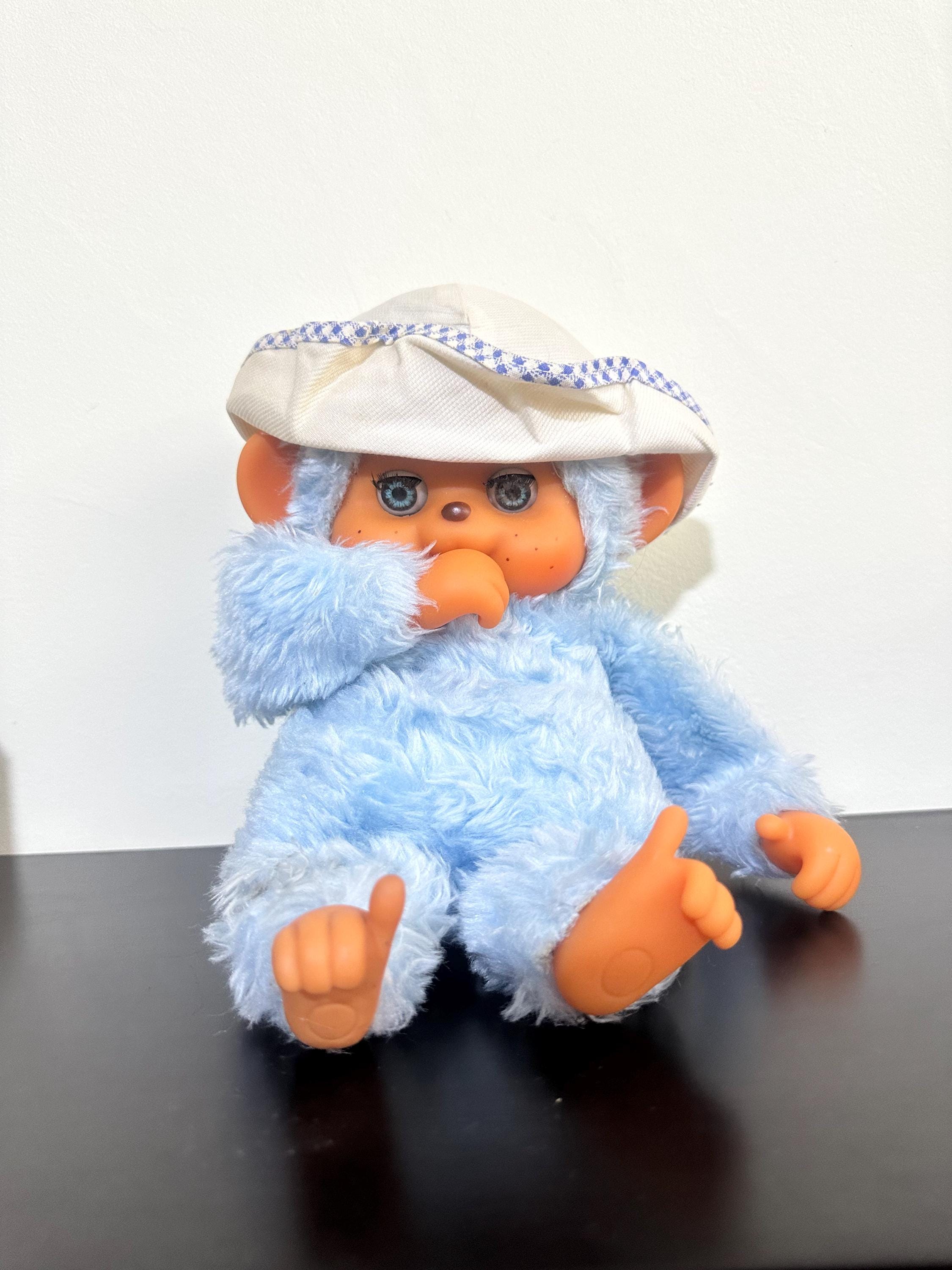 Blue Monchhichi - Etsy UK