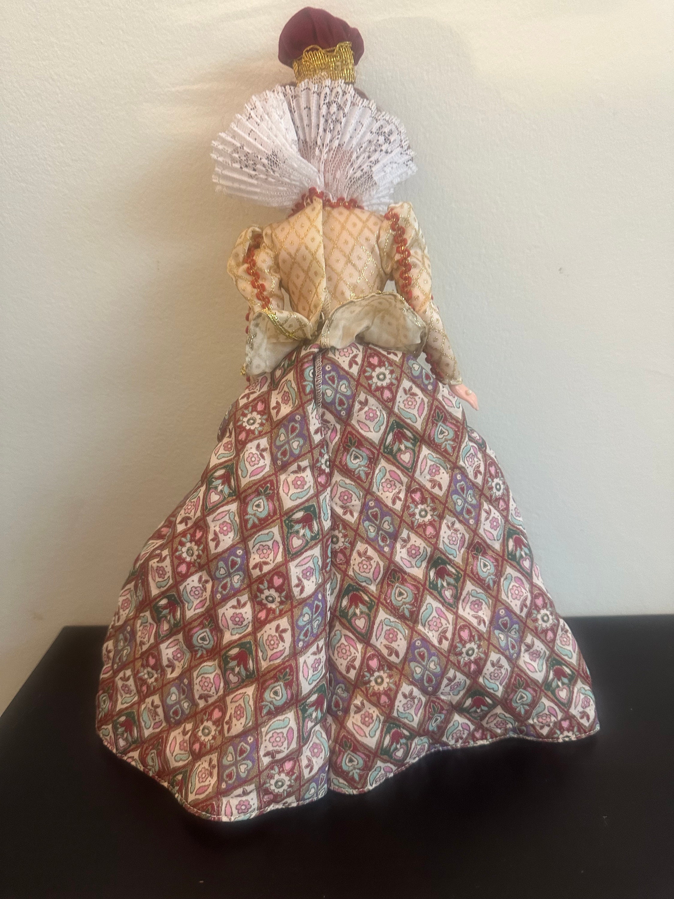 Vintage verzamelobject 1976 Queen Elizabeth Barbie-pop - Great