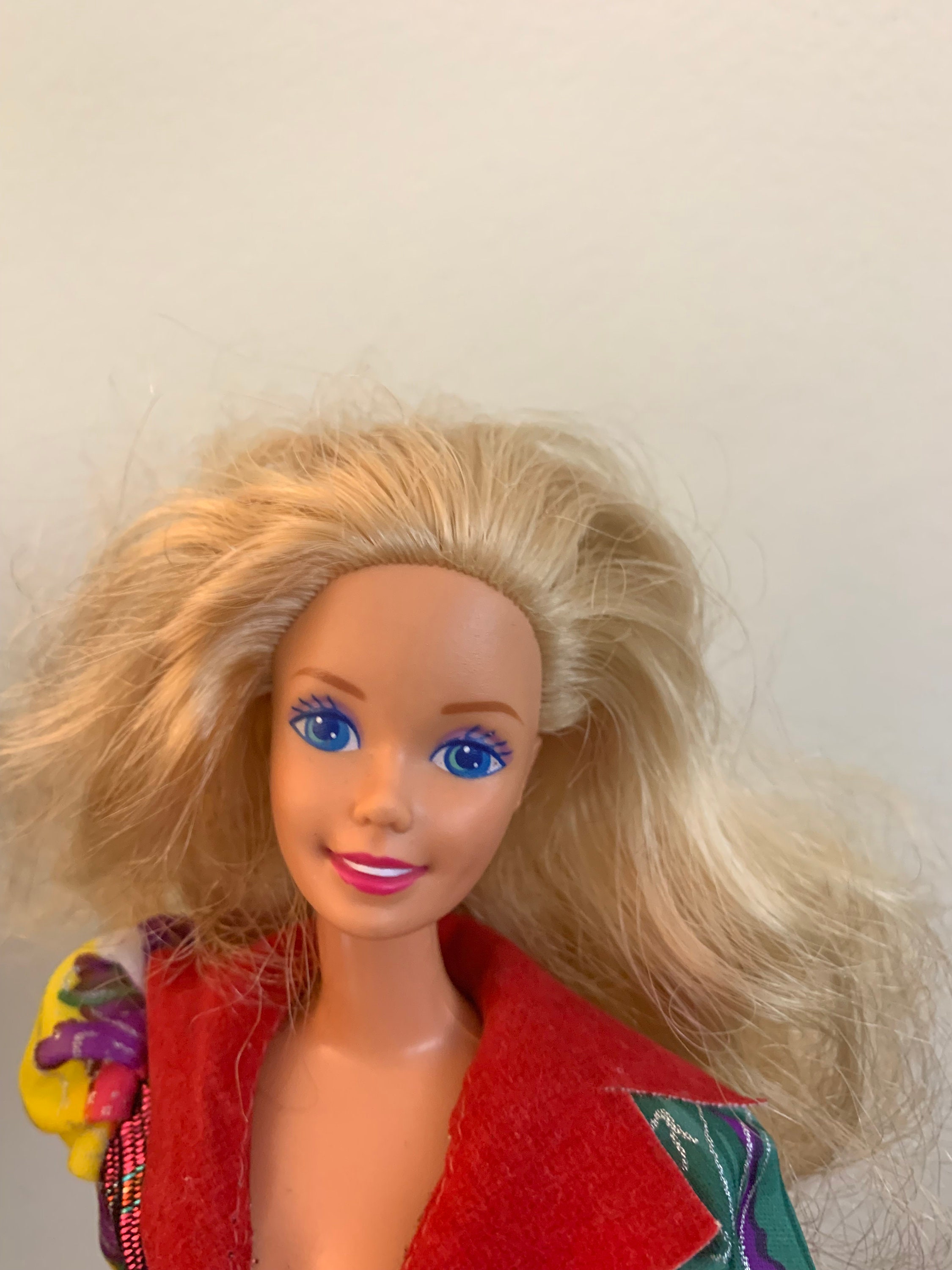 Vintage Ordinary Barbie Doll in Ravishing Red Dress From the 90s - Etsy