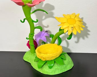Disney Fairies - Coffret de jeu de lancement de fleurs envolée de la fée clochette de Playmates Toys Jardin des fées