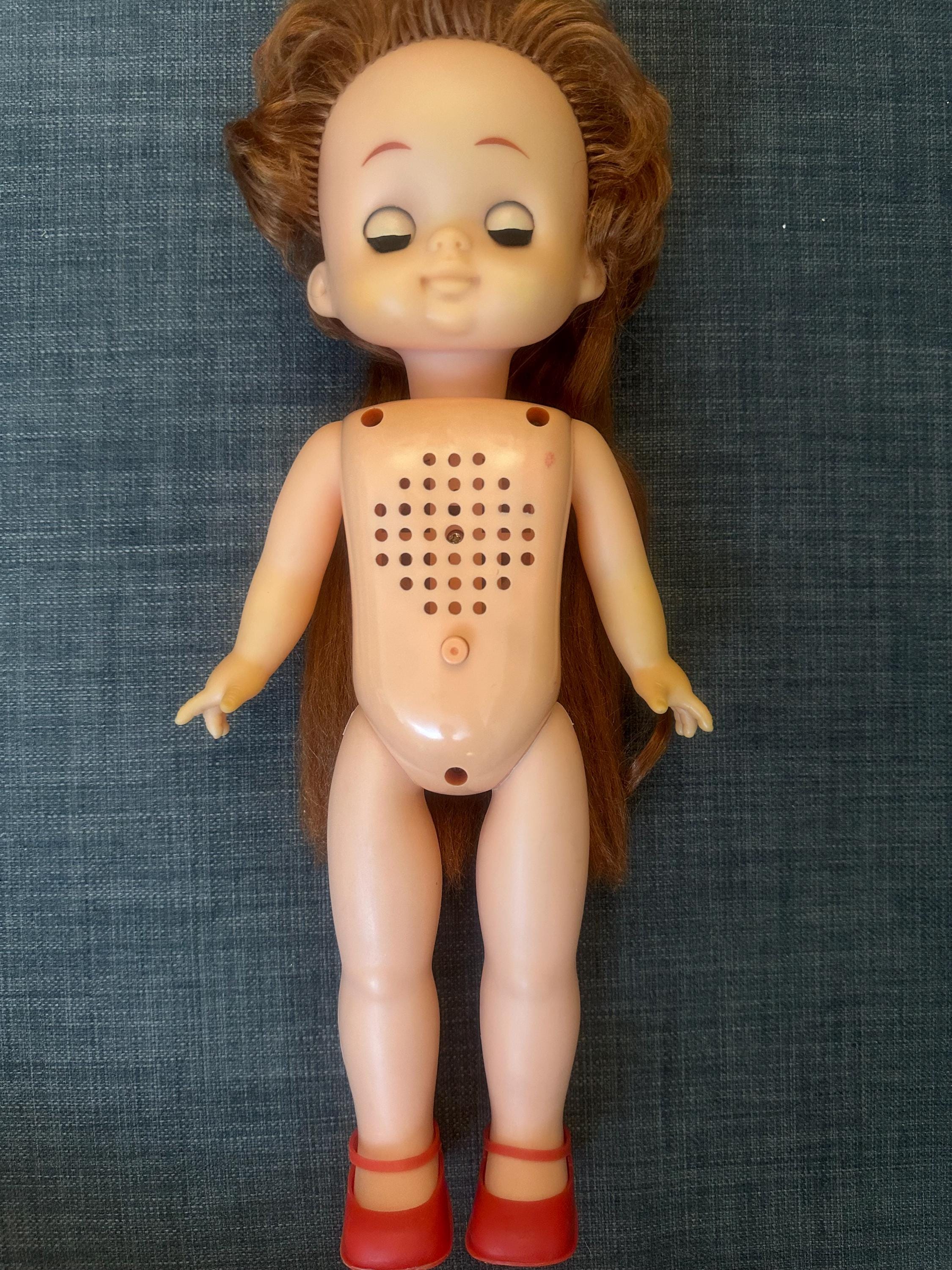 希少なヴィンテージOzenブランドの日本人形 - 動作品 - Etsy 日本