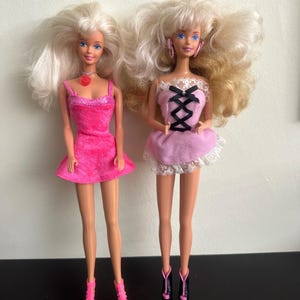 Vintage Barbie Doll Set – 1997 Sweetheart Barbie & 1988 Super Star Barbie