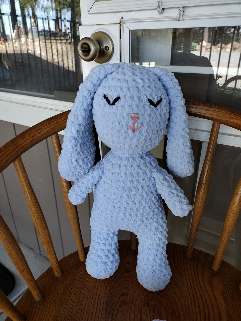 Reggie the No-sew Rabbit Crochet Pattern - Etsy