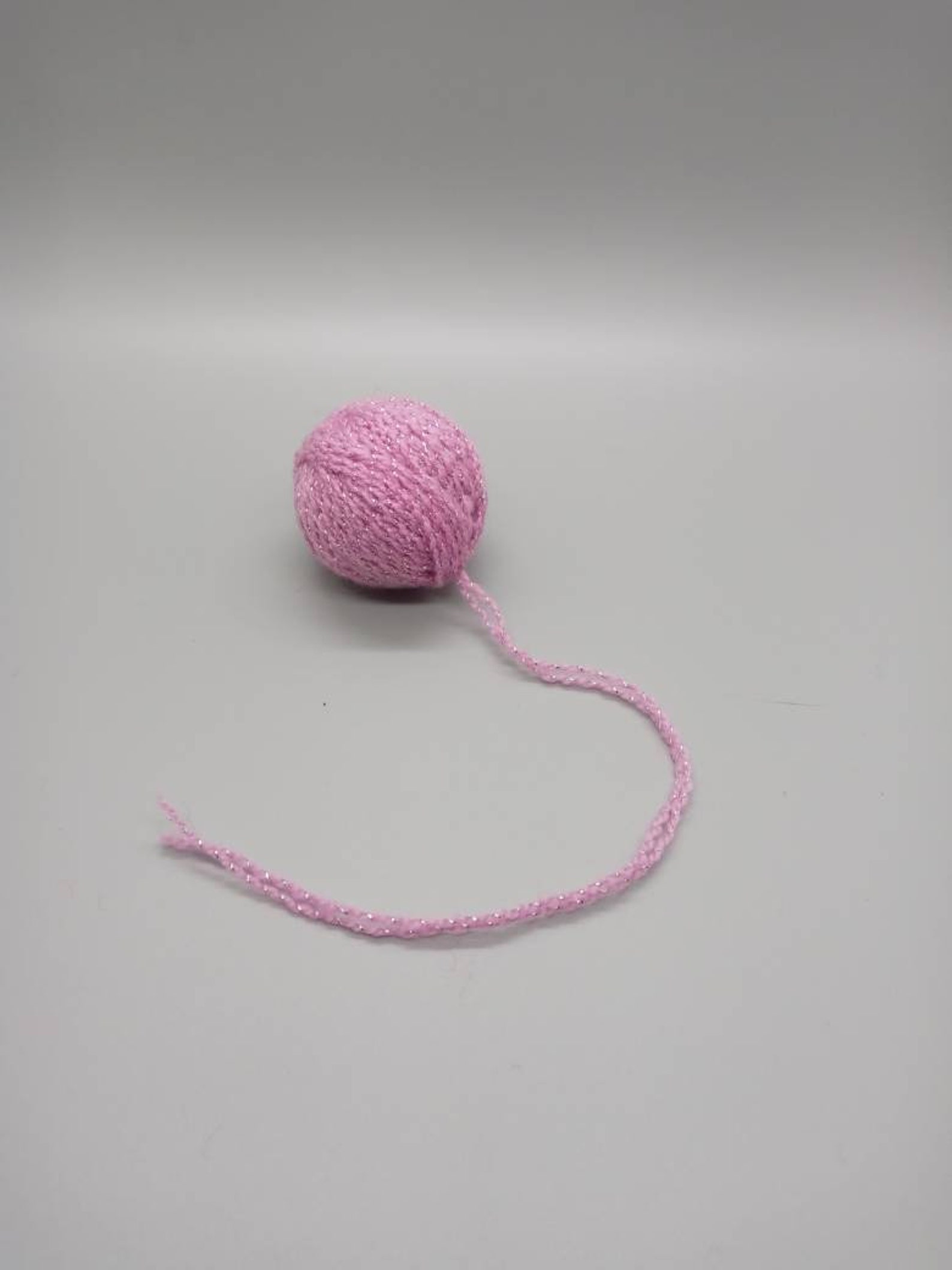 Yarn Ball Toy for Cats Cat Yarn Toy Mini Yarn Ball Cat Yarn Etsy