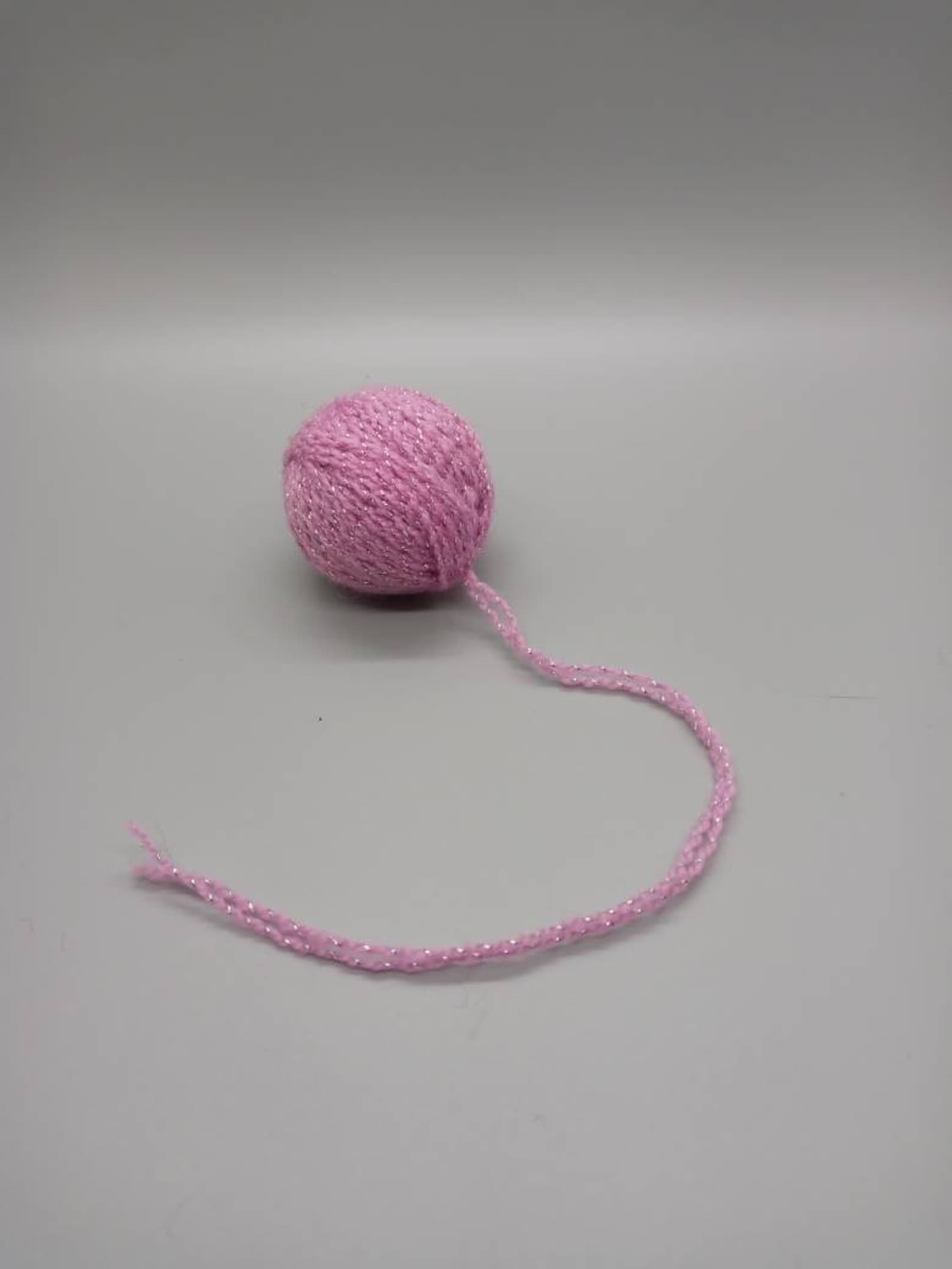 Yarn Ball Toy for Cats Cat Yarn Toy Mini Yarn Ball Cat Yarn Etsy