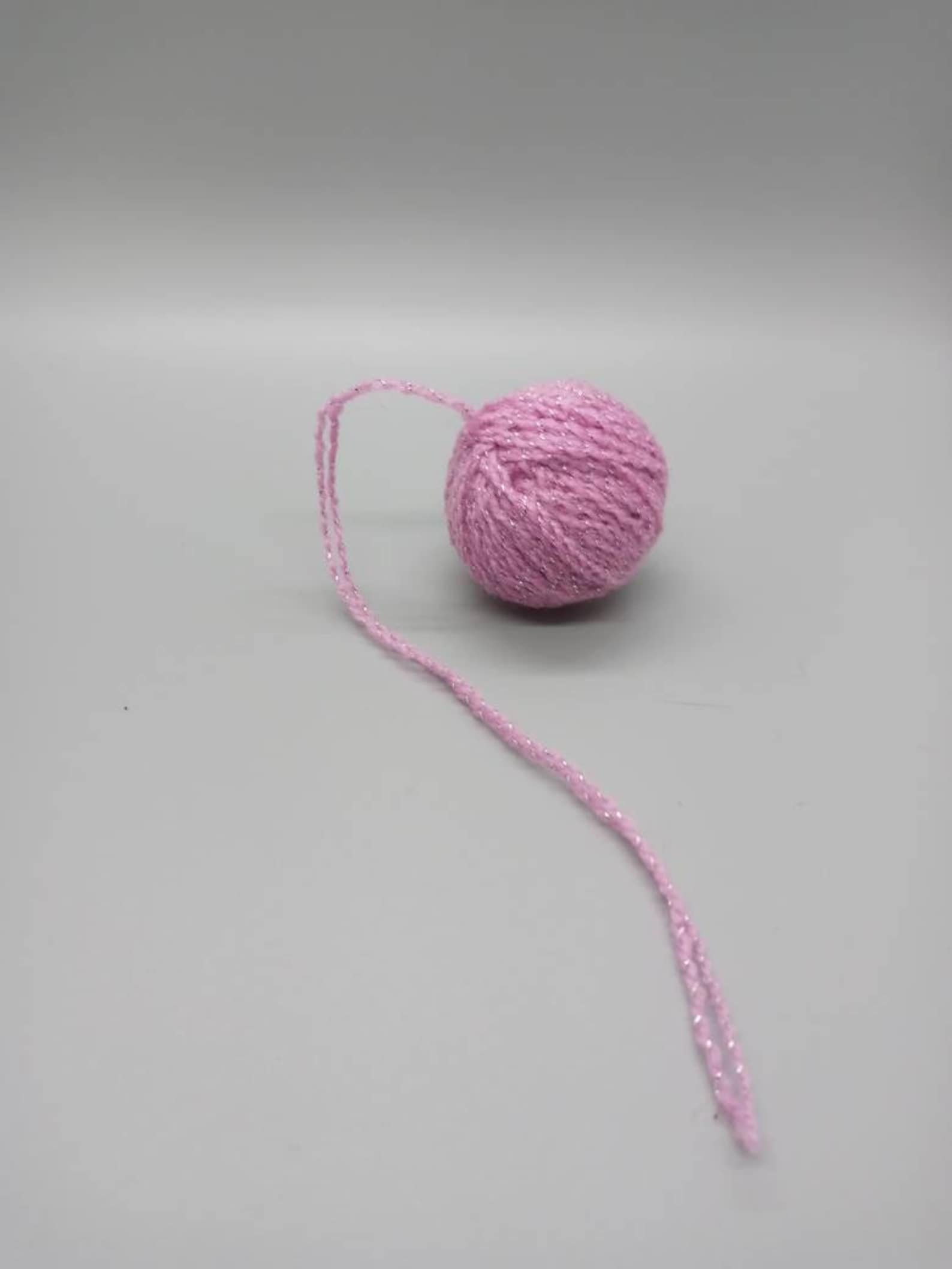 Yarn Ball Toy for Cats Cat Yarn Toy Mini Yarn Ball Cat Yarn Etsy