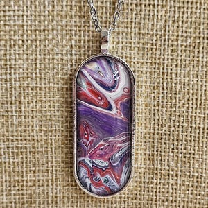 Wearable Art Pendant Necklace