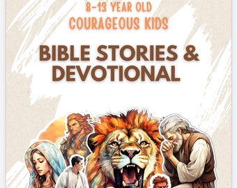 Boeiende bijbelverhalen en devotional voor kinderen van 8-13 jaar oud, christelijk educatief materiaal voor kinderen, digitaal bijbelverhalenboek