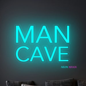 Insegna al neon Man Cave, insegna luminosa a led per l'uomo, luce al neon a led personalizzata per la caverna dell'uomo