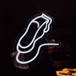 Beard trimmer neon sign, barbershop led neon, barber salon led light, custom hair trimmer light sign