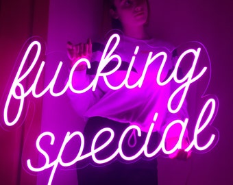 Neon Letter Lights Etsy
