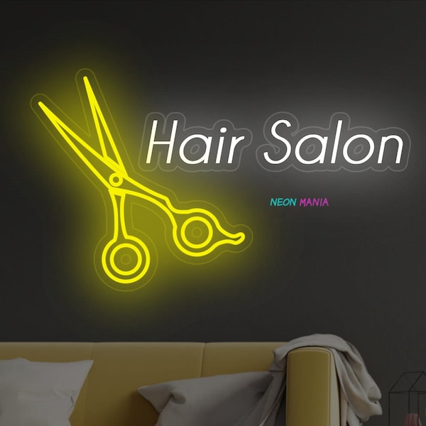 Salon Neon Sign - Etsy