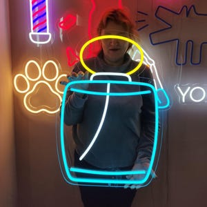 Perfume neon sign, perfumery led sign, beauty salon decor led light, custom beauty salon light sign