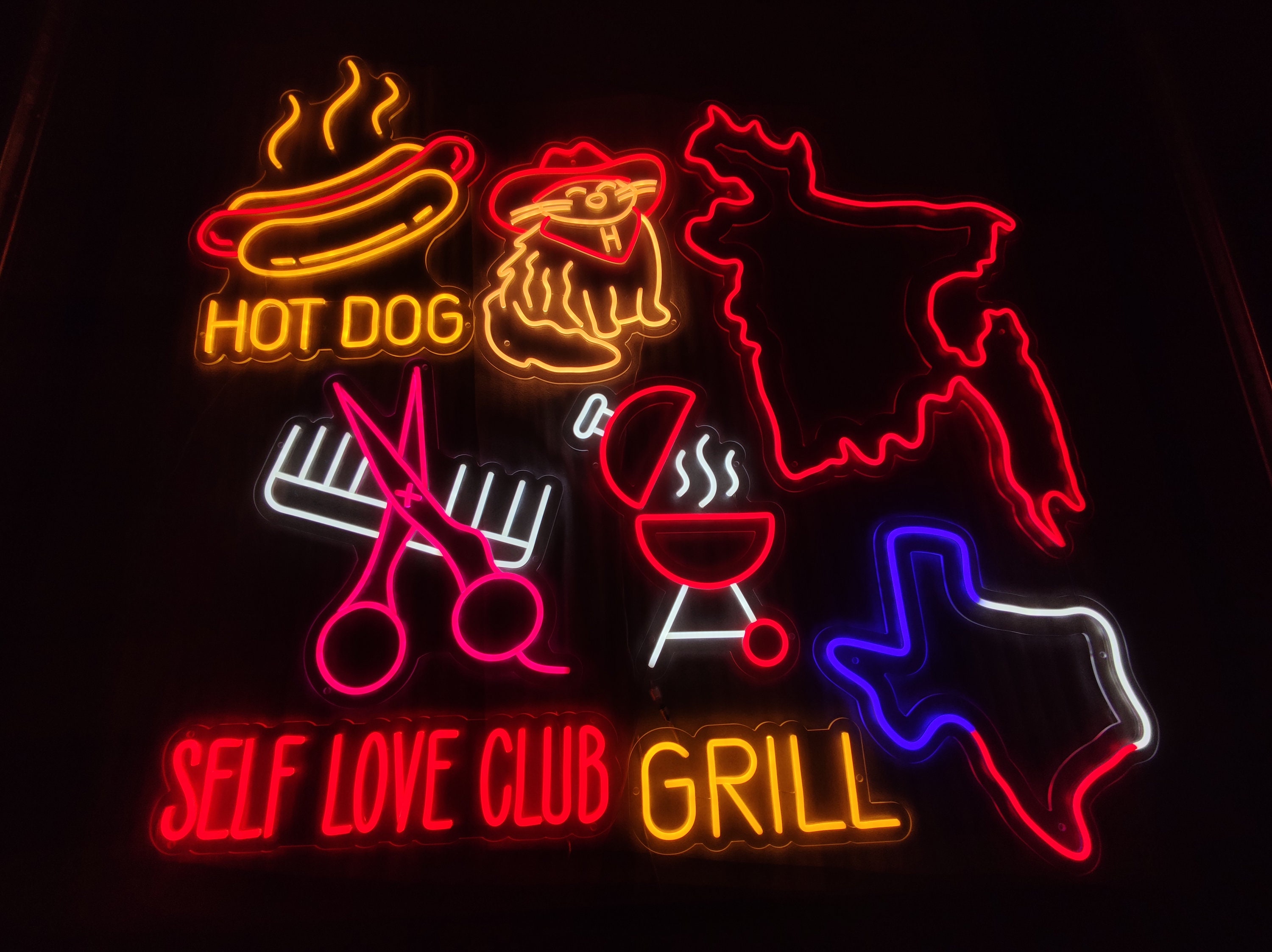Bangladesh Map Neon Sign, South Asia Country Led Neon, Custom Country ...