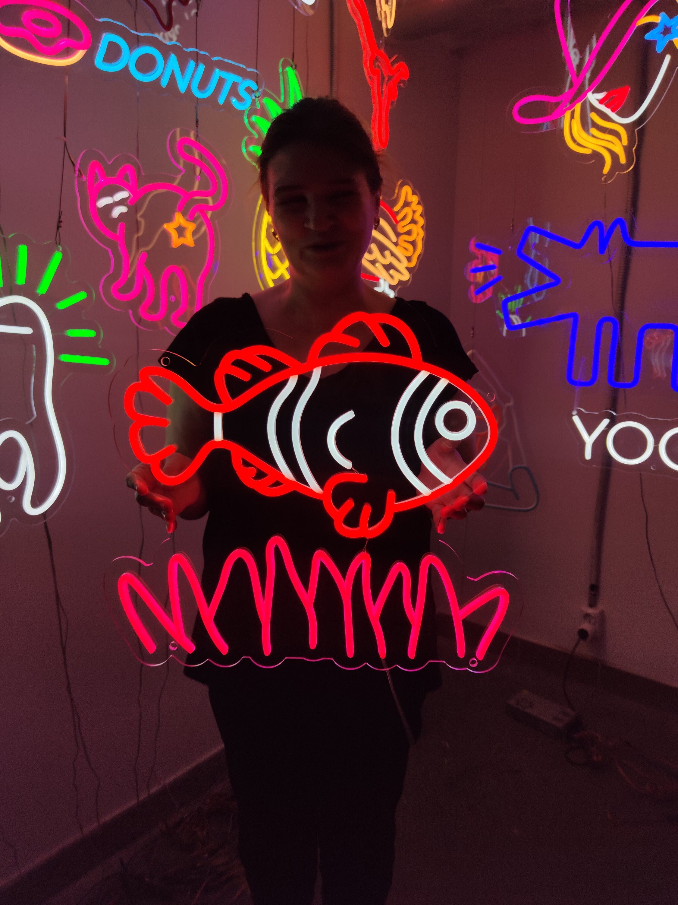 Clownfisch-Leuchtreklame: Erhellen Sie Ihr Meeresparadies - Etsy.de