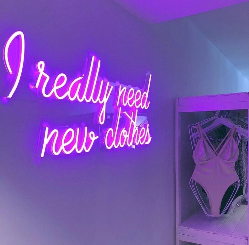 Neon Pink Pink Neon Light Pink Neon Sign Pink Neon Neon Etsy