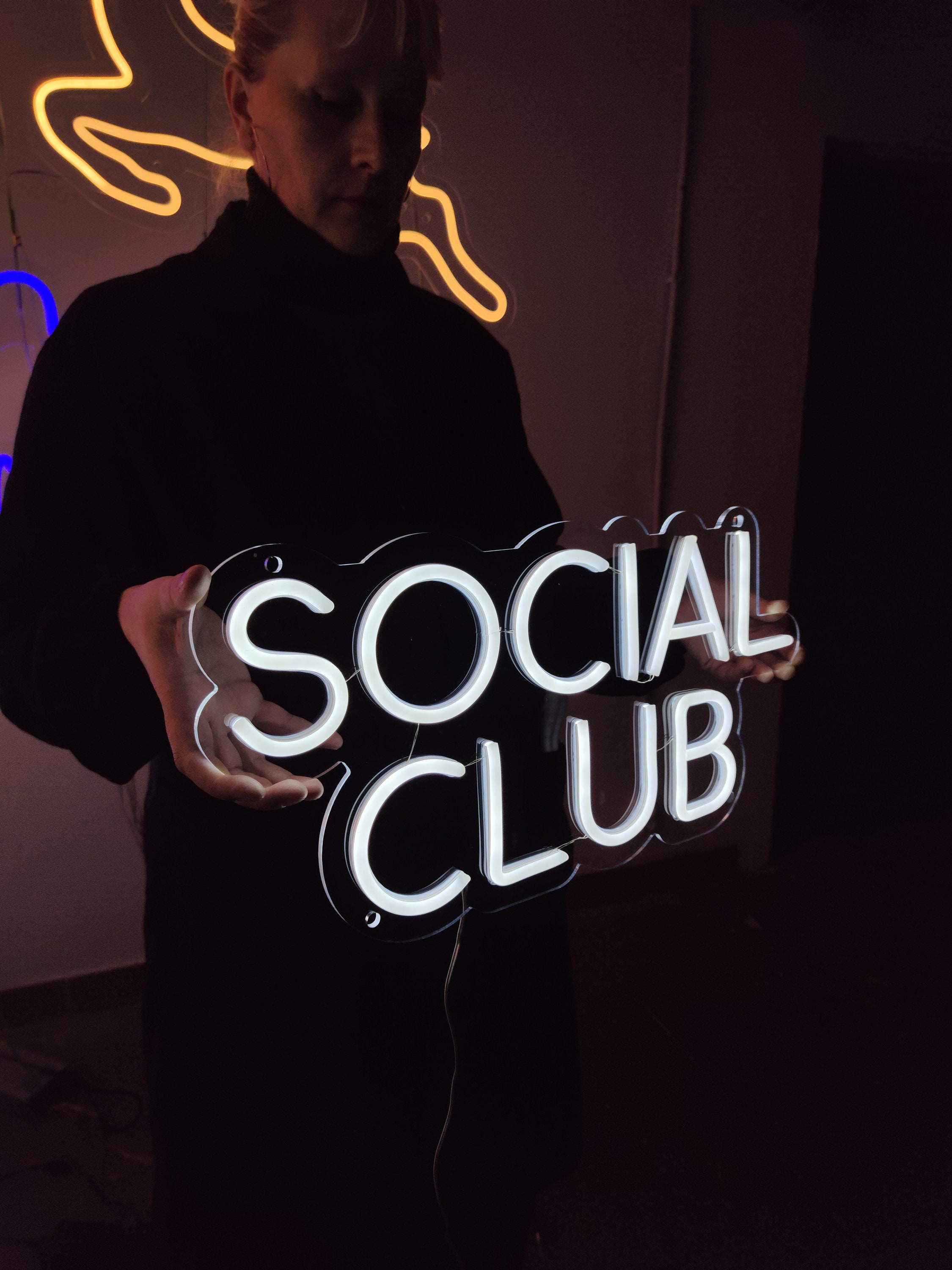 Rockstar Social Club, Rockstar Games' Social Club neon sign…