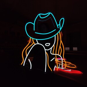 Cowgirl Noir in Neon Lights main image 1