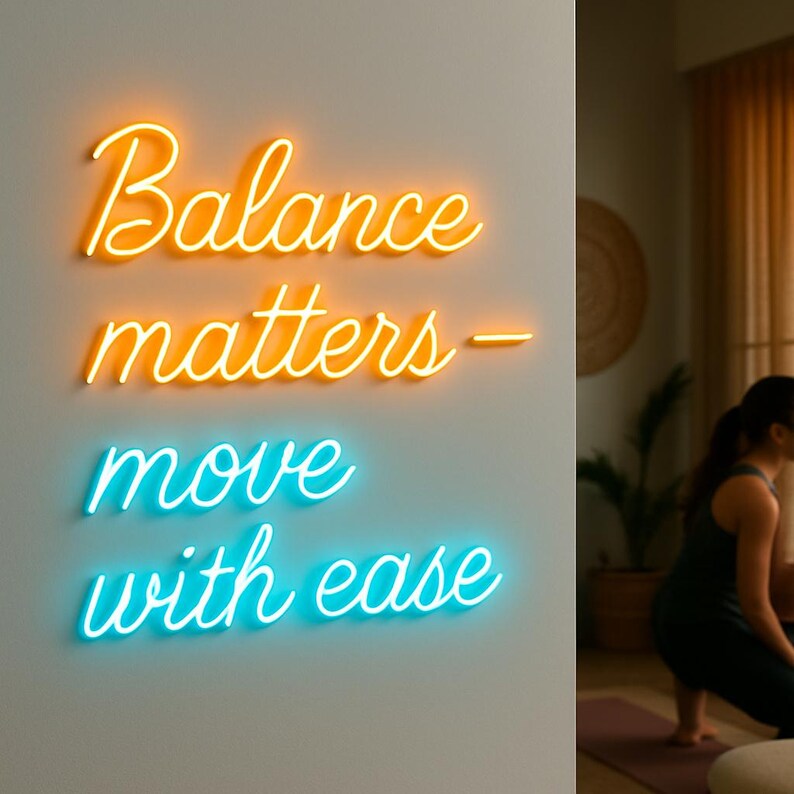 Gait, Balance and Fine Motor Testing Neon Sign. Rehabilitation Centers ...