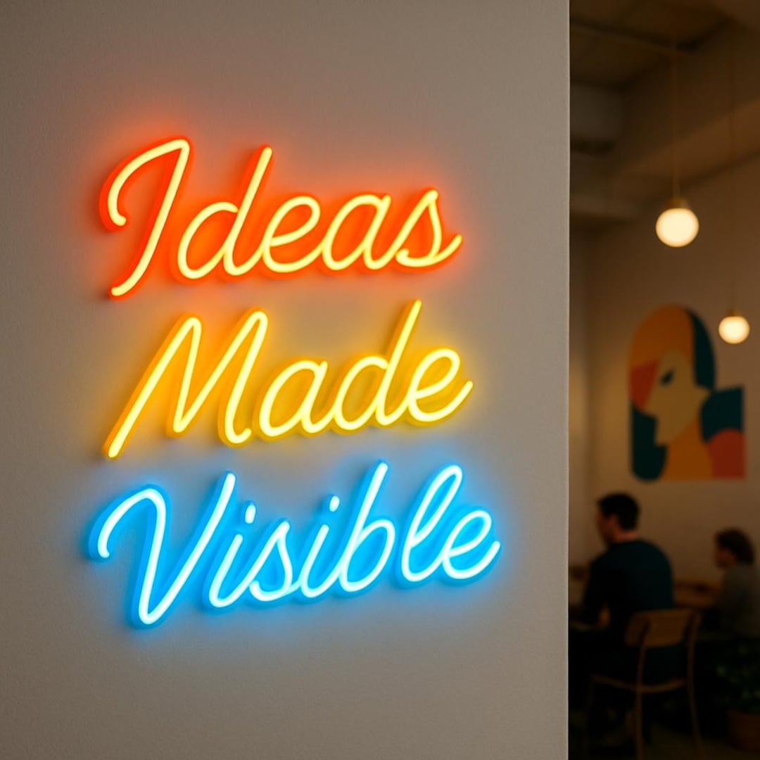 Content Creators Neon Sign. Office Light. Creating Digital Content for ...