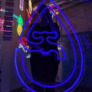 Water Faucet Neon Sign. Plumbing Led Neon. Water Sign Decor - Etsy
