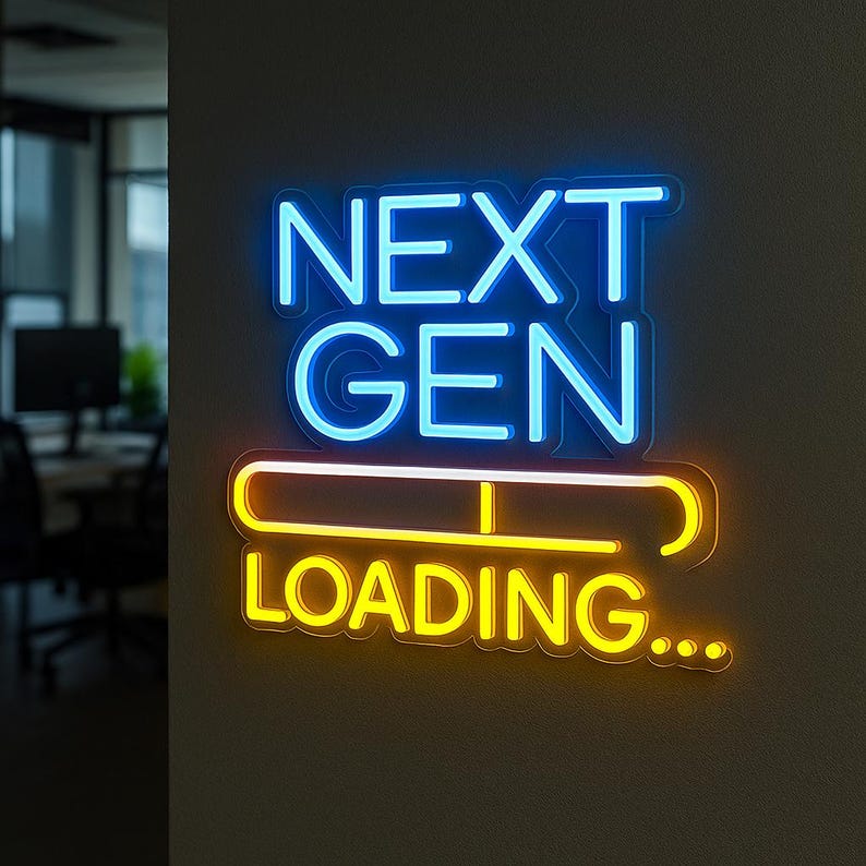 Neon Sign Technology. Computer Games Led Sign. Gift Idea for Gamers. - Etsy