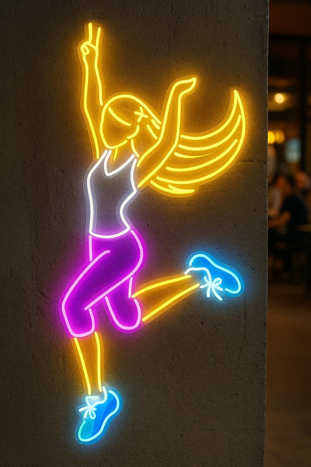 Dance Fitness Neon Sign. Dance Studio Light. Fitness Club Led Sign ...