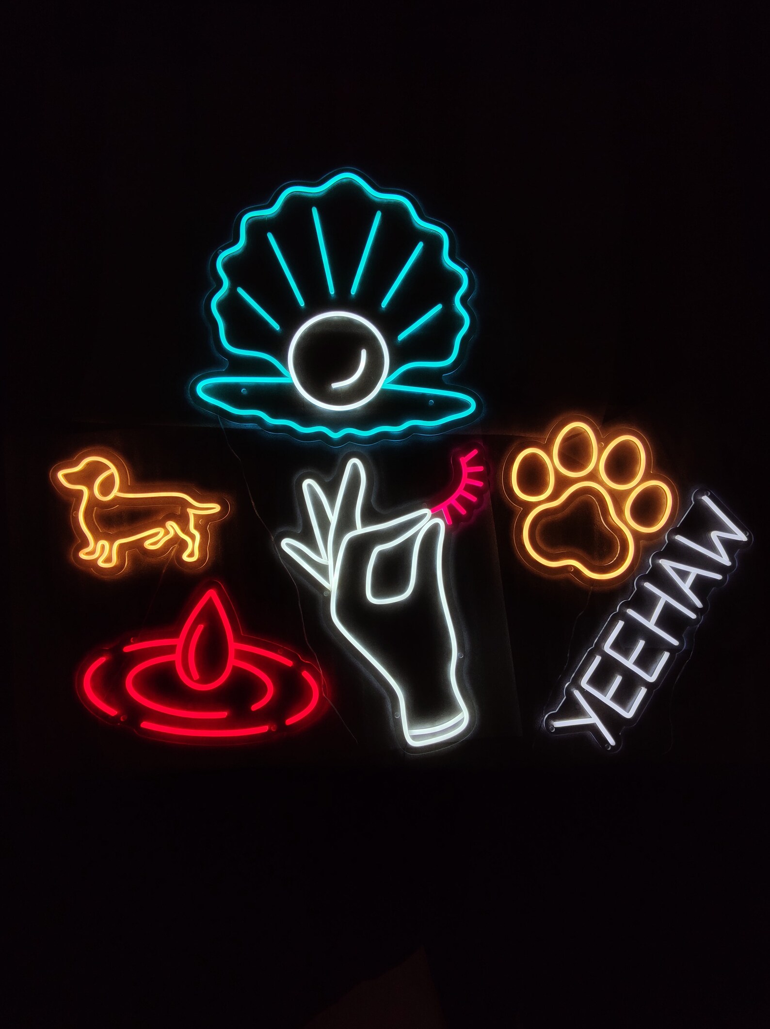 Lashes Neon Sign, Eyelash Led Light, Eyelash Extension Neon Sign, Led ...