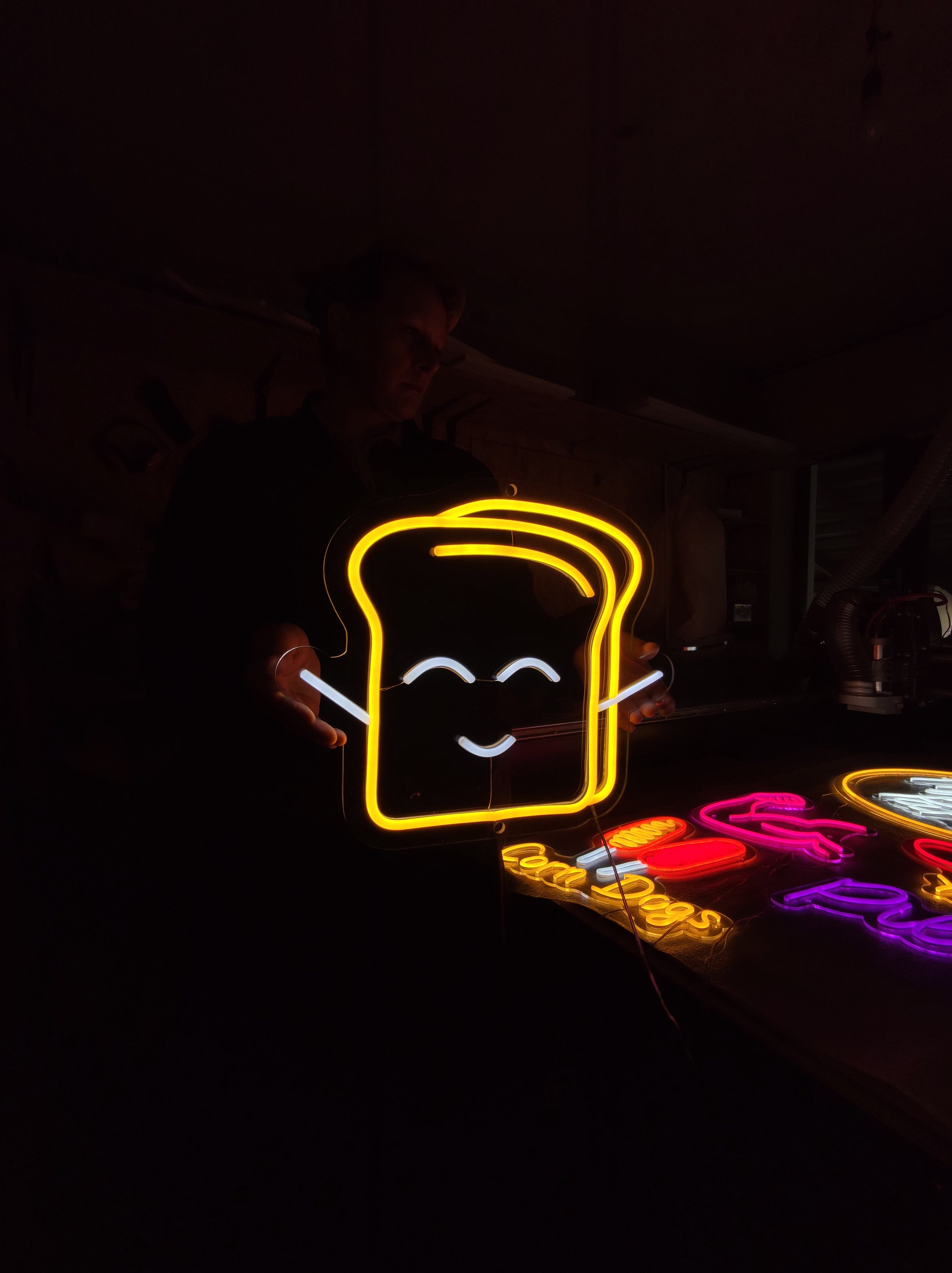 【19AW】 NEON SIGN Sandwich Brouson 19aw neon sign sandwich brouson 46