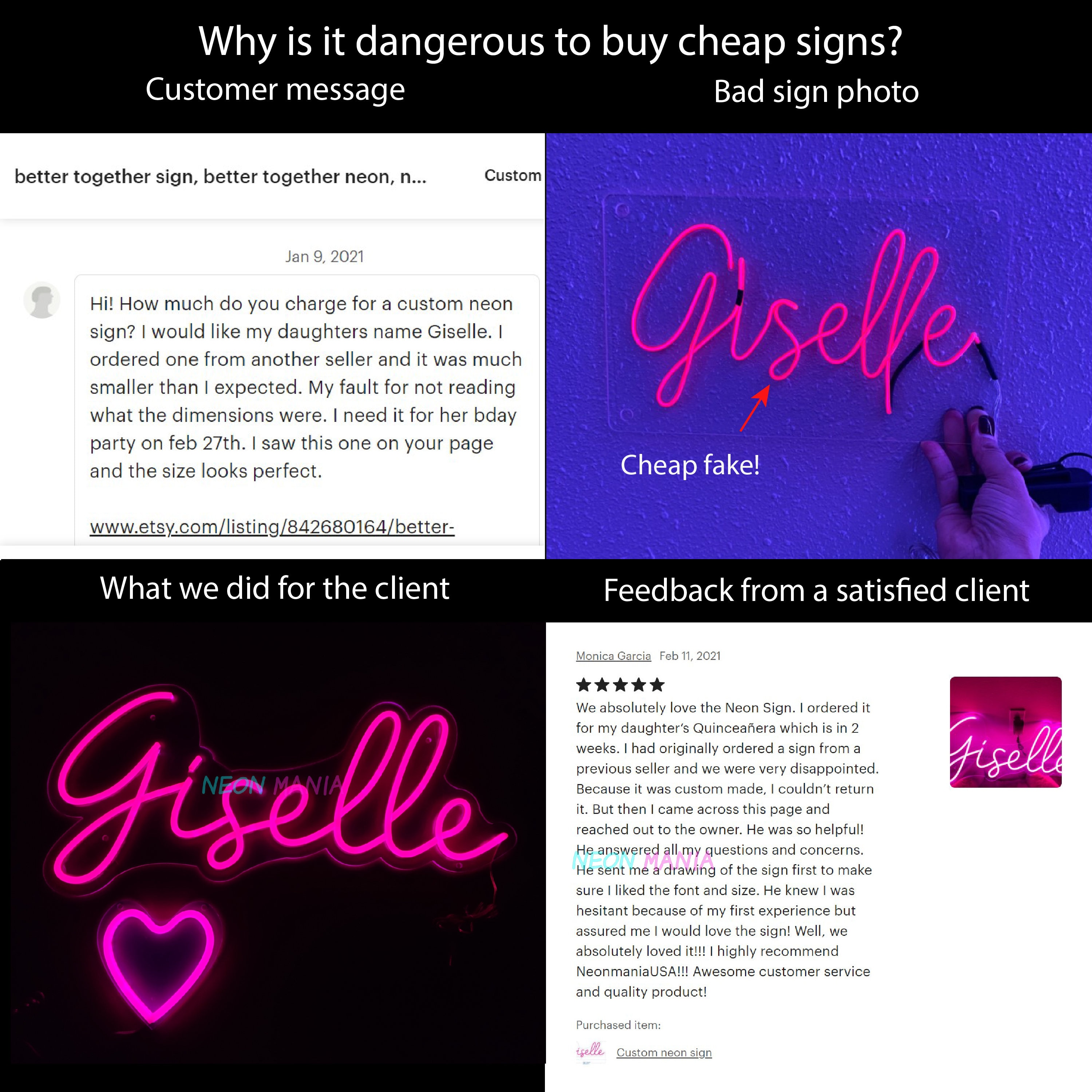 mreechan luci al neon,Lampada/insegna decorativa da parete,Luci al neon per camera da letto