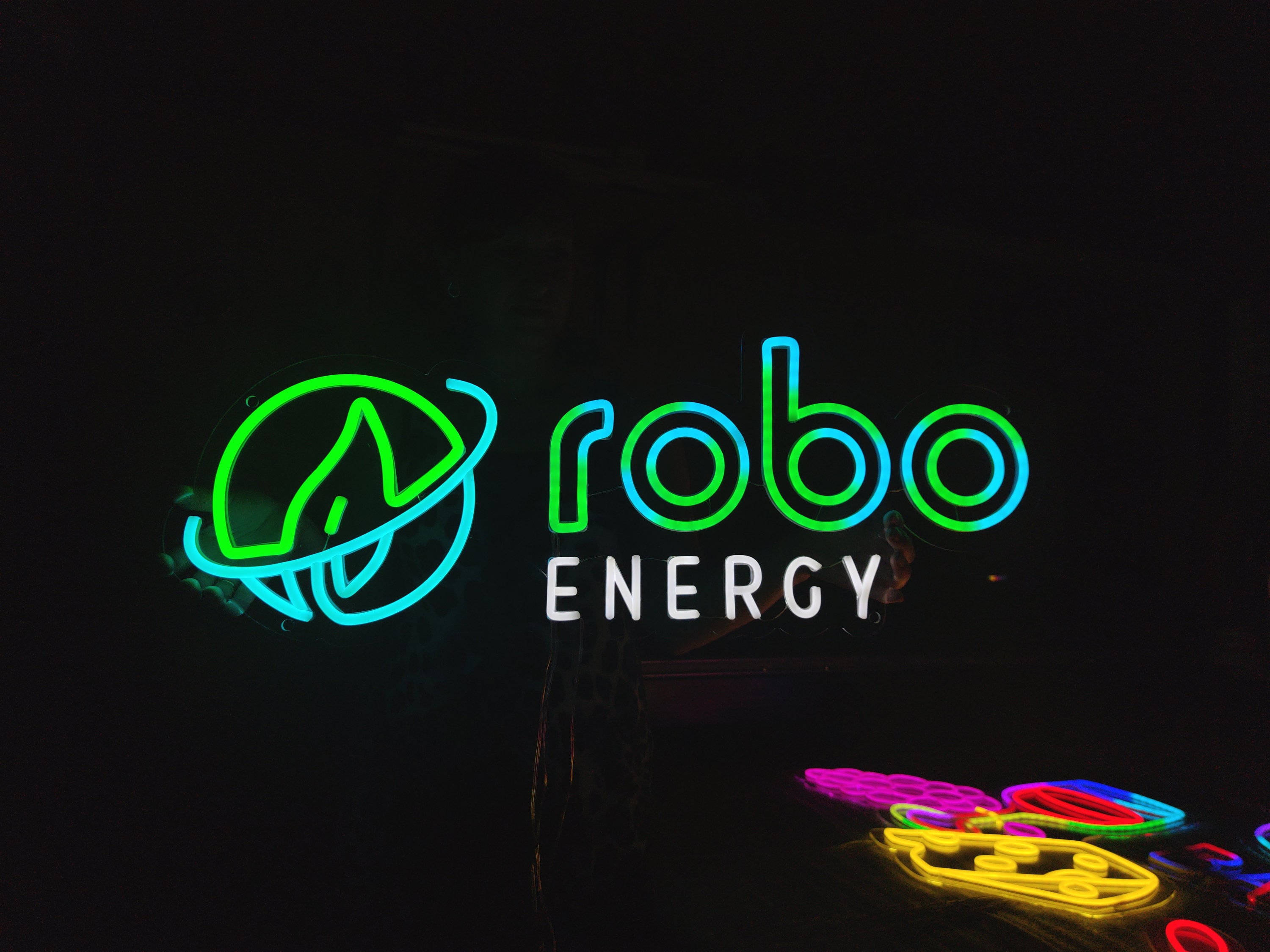 Custom RGB and Address Led Neon Sign, Custom Multi Colored Neon Light ...