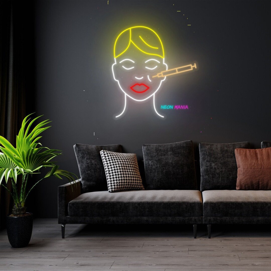 Face Injections Neon Sign, Botox Led Neon, Dermal Fillers Led Sign ...