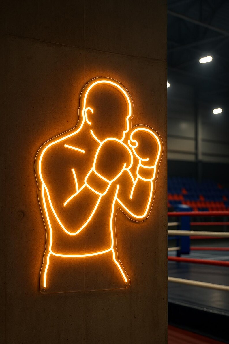 Boxing Neon Sign. Kickboxing LED Sign. Gift Idea for Boxer. - Etsy