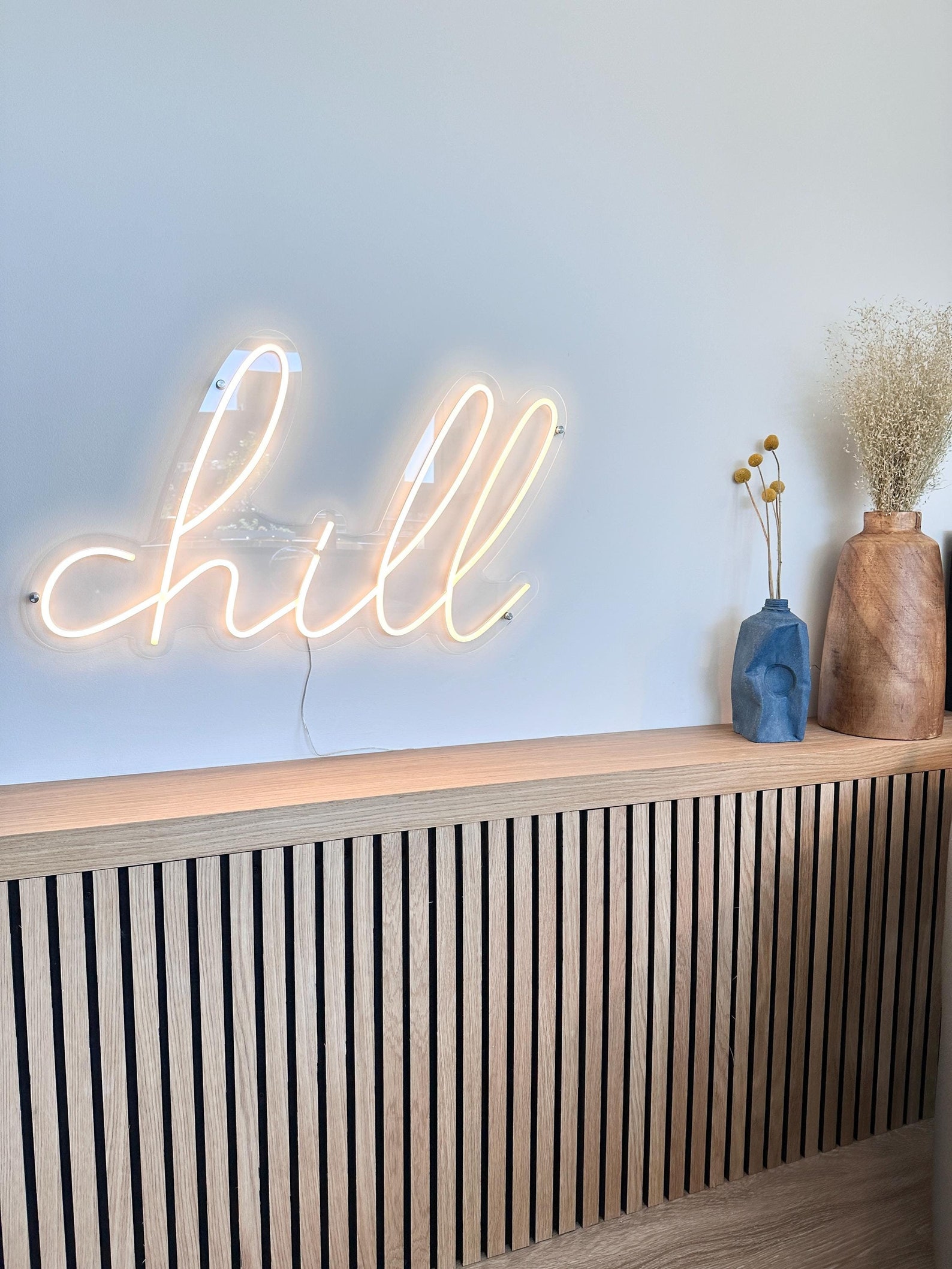 Chill Led Neon Sign, Chill Neon Sign, Chill Wall Decoration, Chill Area ...