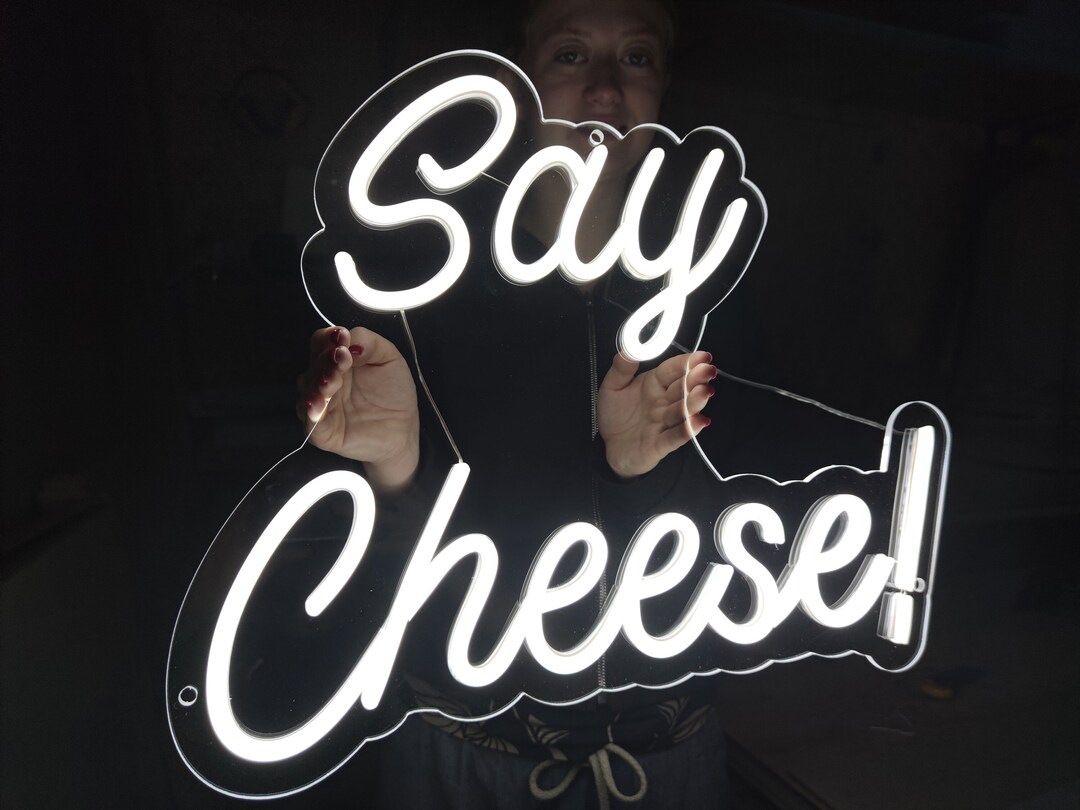 Say Cheese Neon Sign, Medicine Led Light, Dentist Neon Light Wall Decor