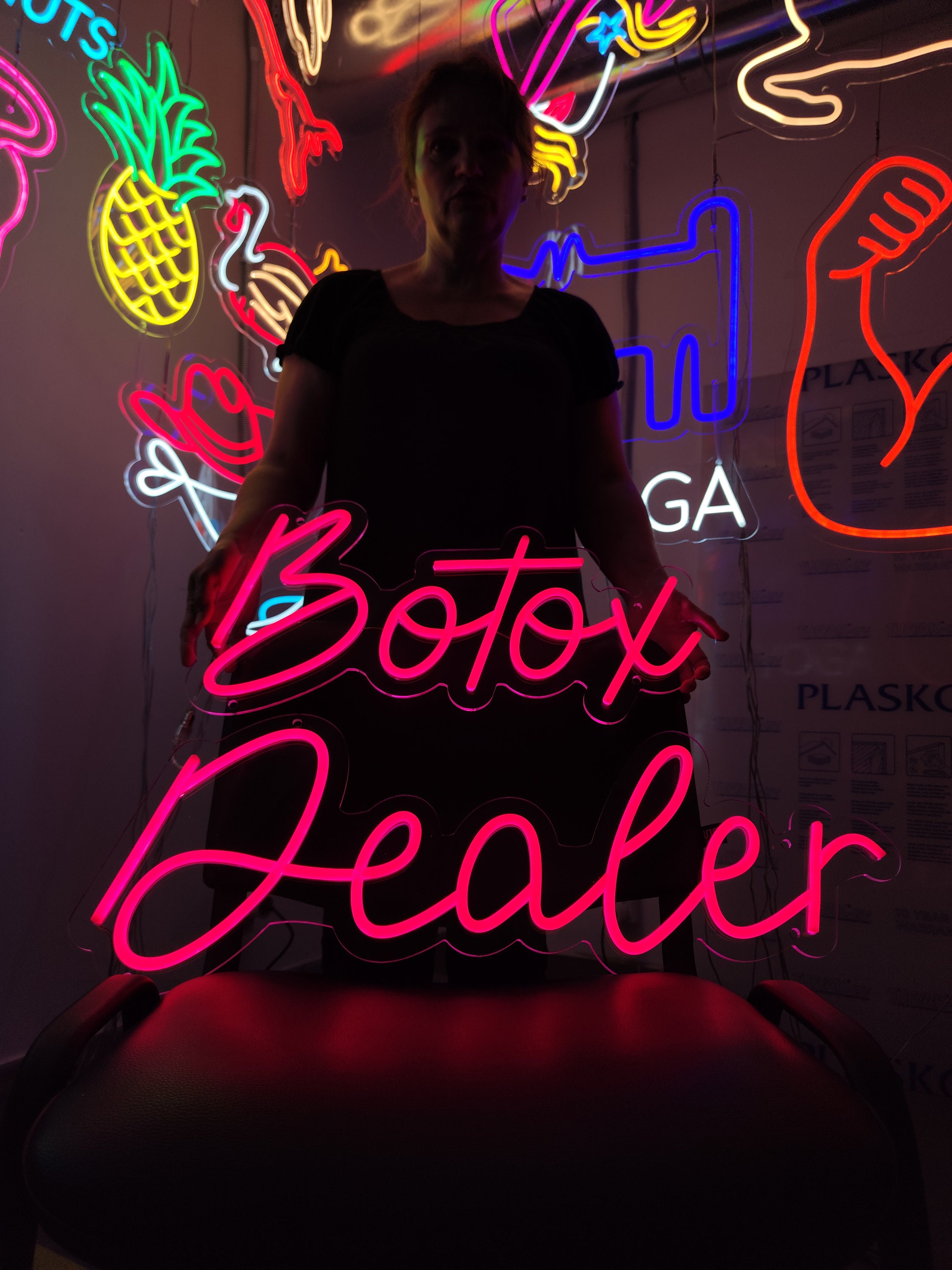 Botox Dealer Neon Sign, Nurse Injector Sign, Beauty Salon Sign ...