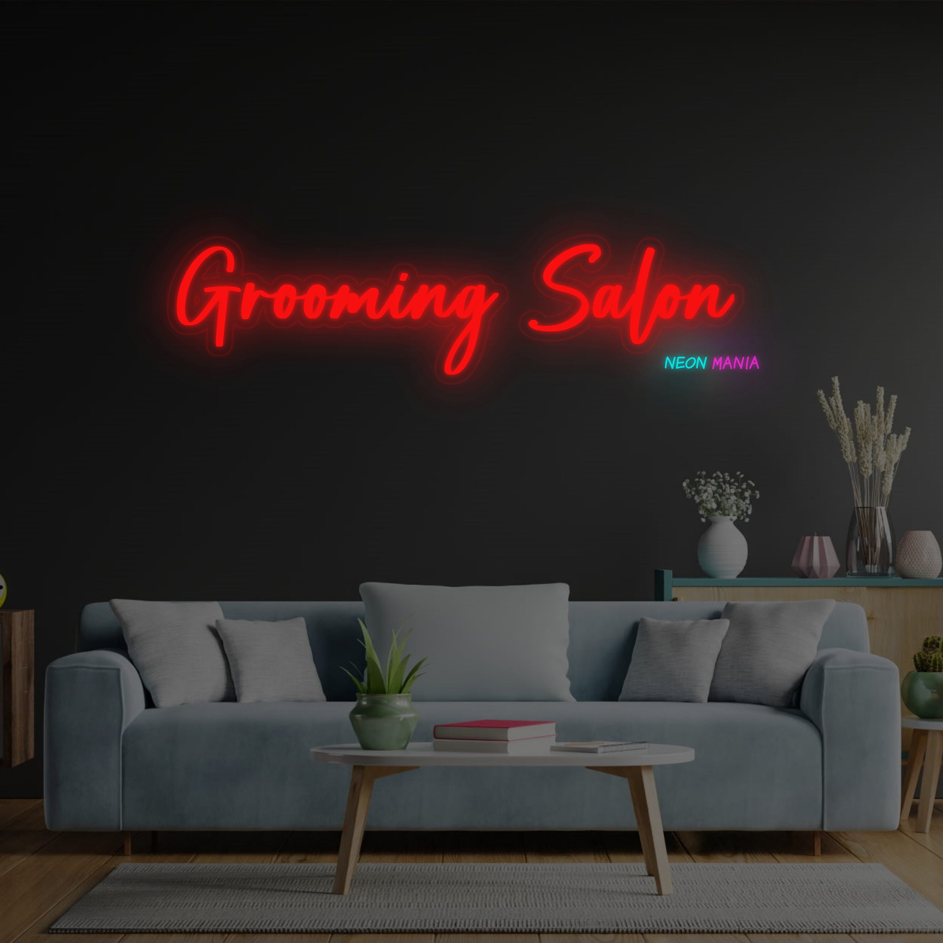 KAEGORT Neon Personnalisable, Enseigne Lumineuse LED Néon Décoration