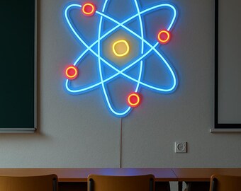 Education Neon Sign: College, Lab, or Teacher Decor